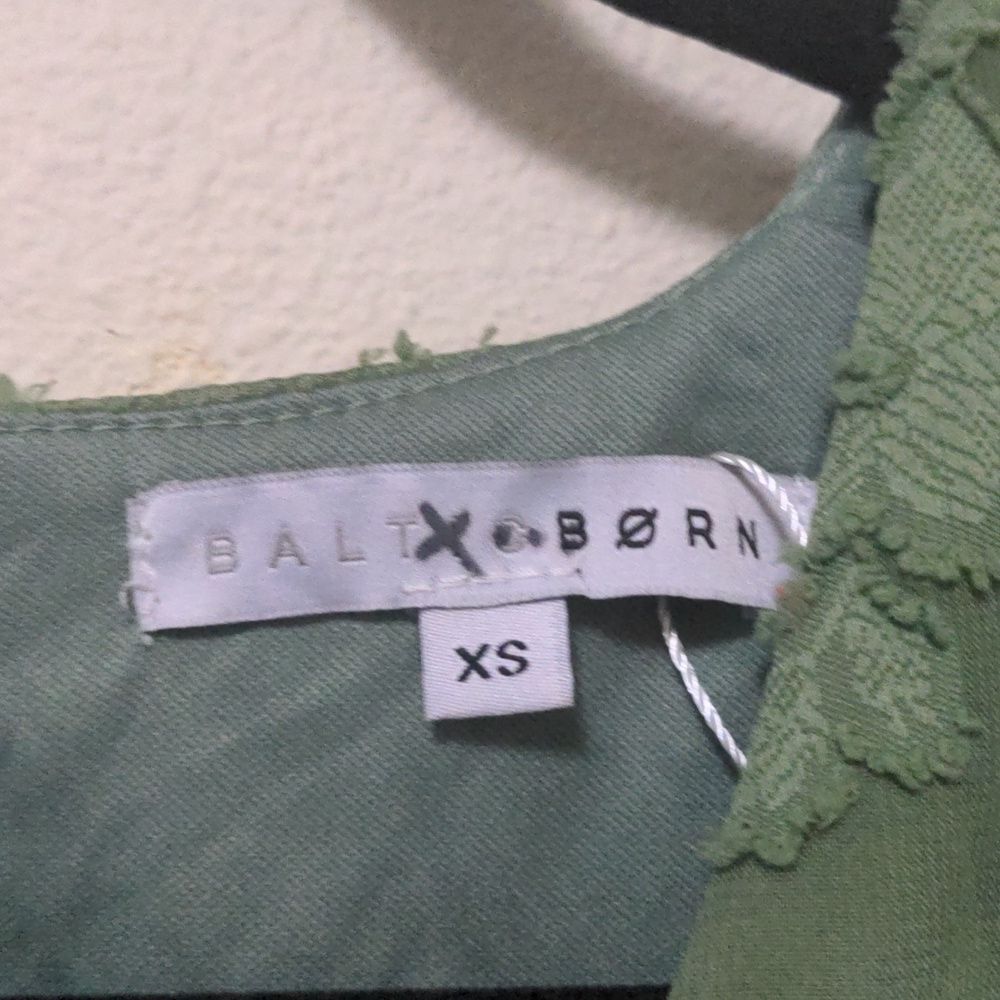 Baltic Born Sage Green Floral Midi Dress - Picture 2 of 6
